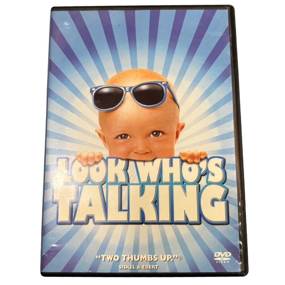 Look Who's Talking DVD 2007 Full Screen John Travolta Kirstie Alley Bruce Willis